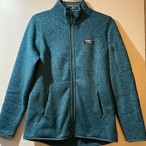 L.L.BEAN Sweater Fleece Full-Zip Jacket size Small